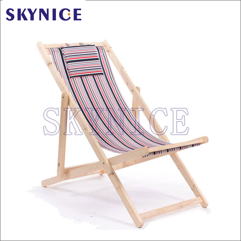 Venkovní přímořská dřevěná plážová židle na prodej